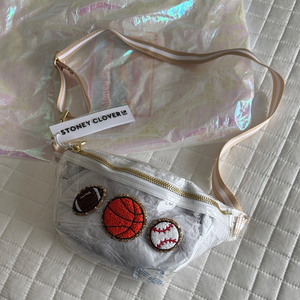 Stoney Clover Clear Sports Belt Bag